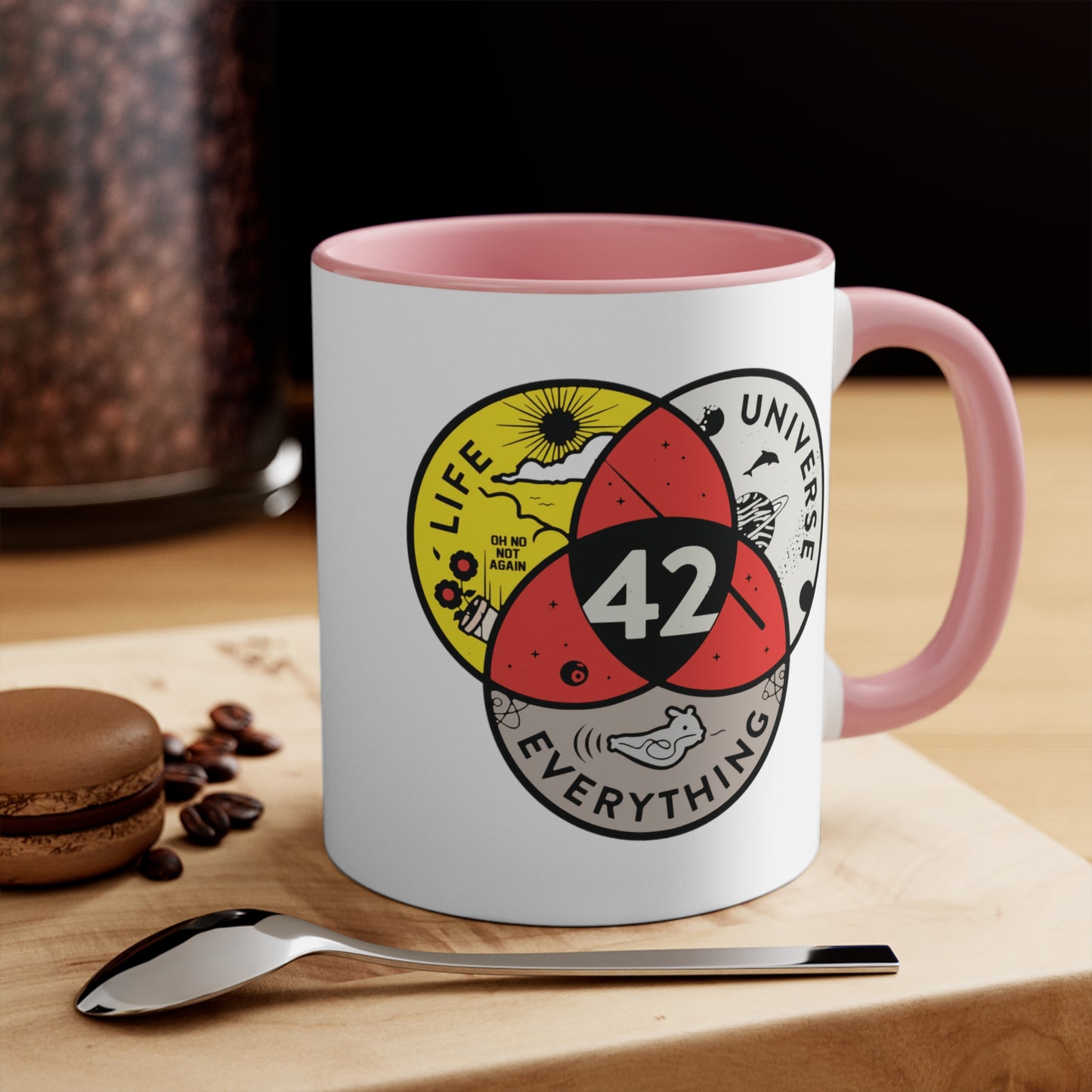 42 ~ The Answer to Life, the Universe, and Everything COFFEE MUG 11oz / 15oz