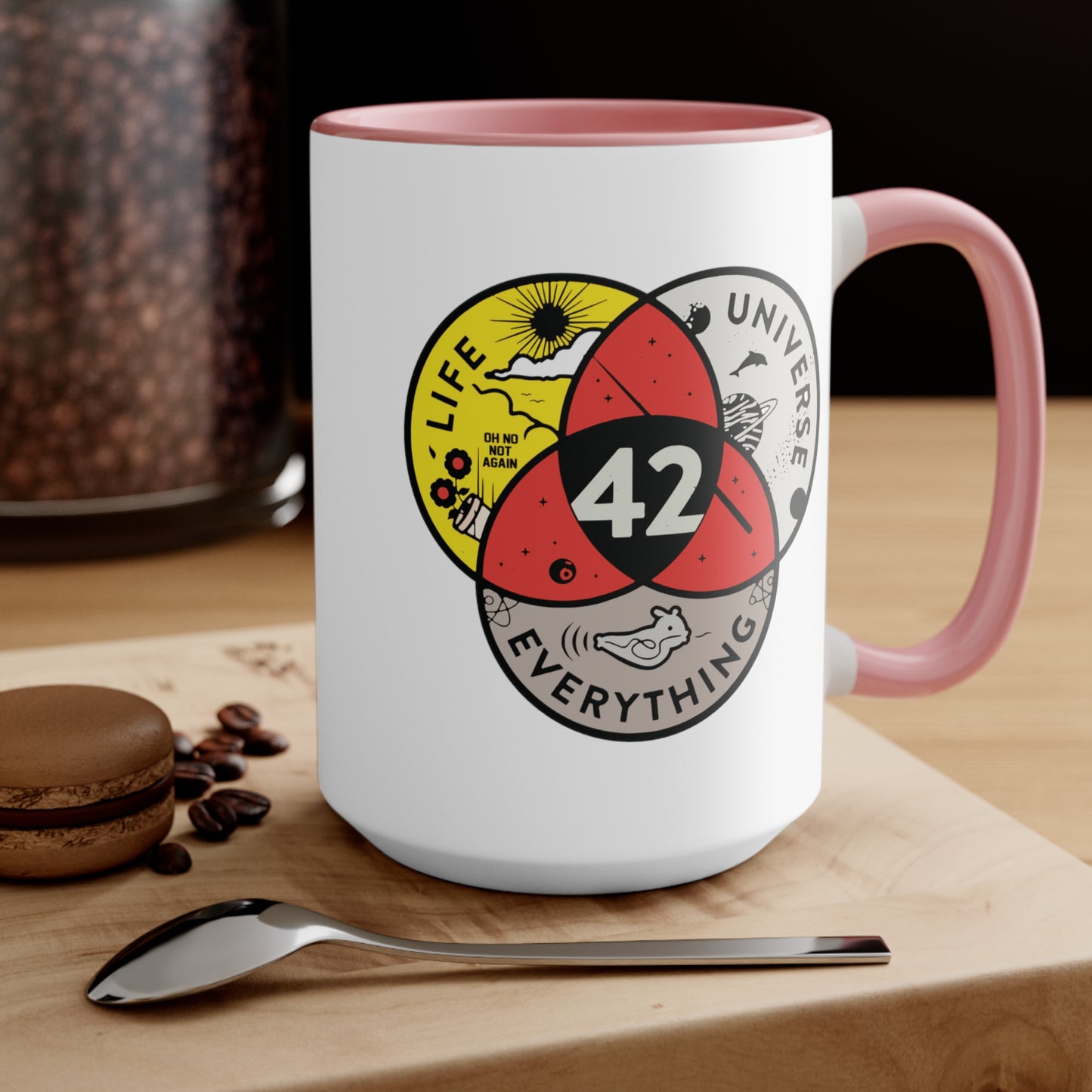 42 ~ The Answer to Life, the Universe, and Everything COFFEE MUG 11oz / 15oz