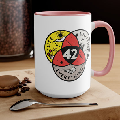 42 ~ The Answer to Life, the Universe, and Everything COFFEE MUG 11oz / 15oz