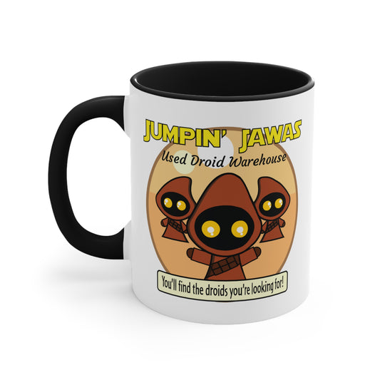 Jumpin' Jawas Used Droid Warehouse COFFEE MUG 11oz / 15oz