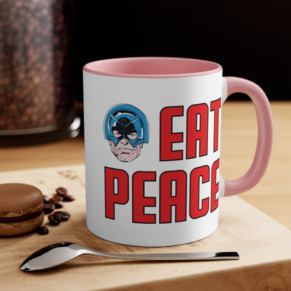 The Peacemaker ~ Eat Peace COFFEE MUG 11oz / 15oz