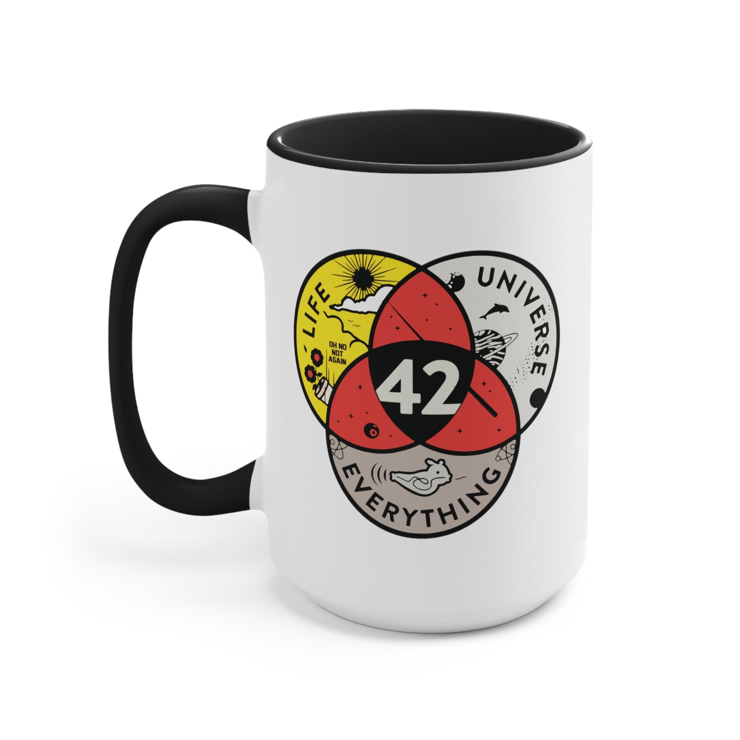 42 ~ The Answer to Life, the Universe, and Everything COFFEE MUG 11oz / 15oz