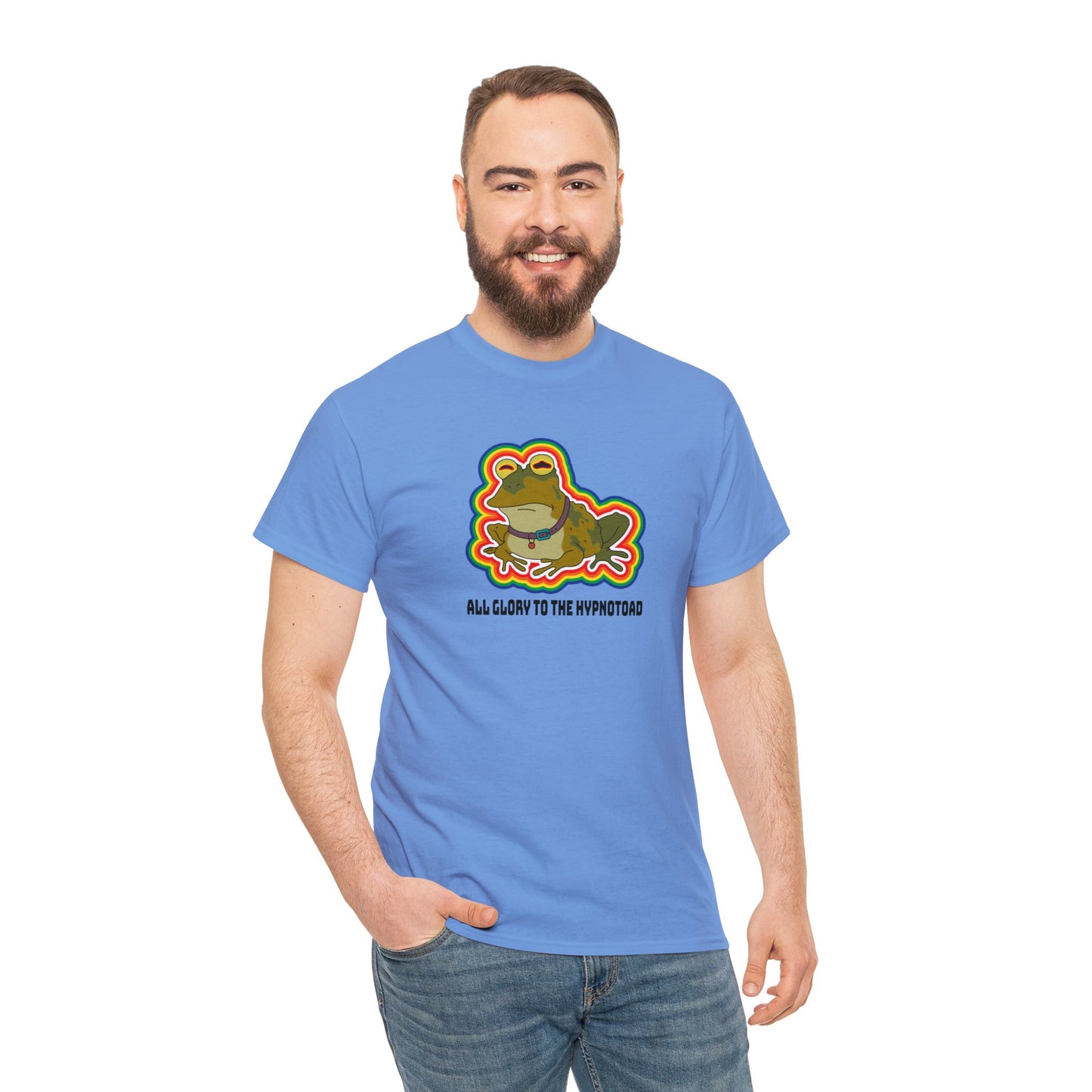 All Glory to the Hypnotoad T-SHIRT Unisex Heavy Cotton Tee