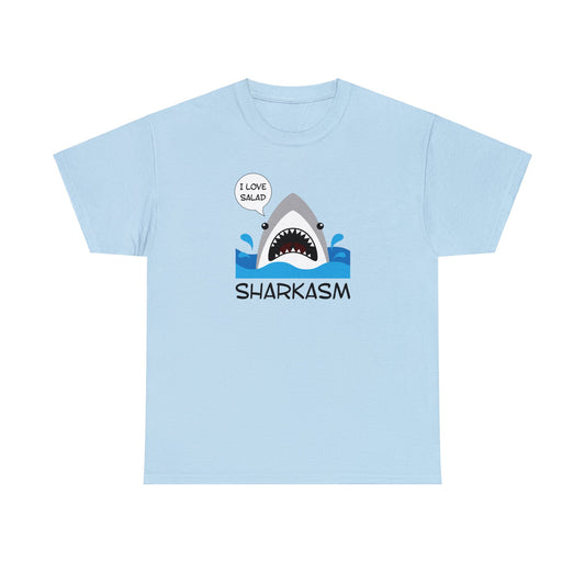 Sharkasm T-SHIRT Unisex Heavy Cotton Tee