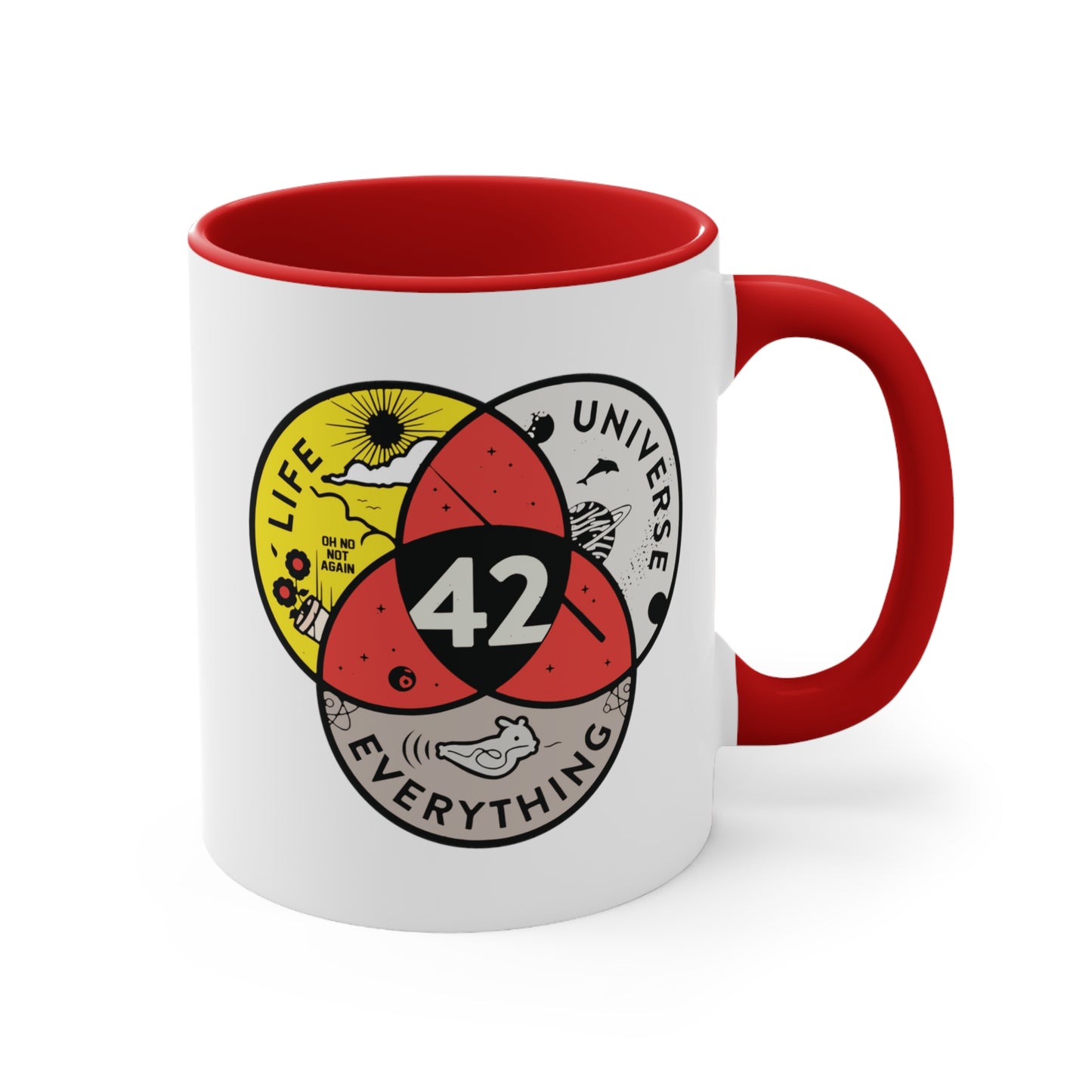 42 ~ The Answer to Life, the Universe, and Everything COFFEE MUG 11oz / 15oz