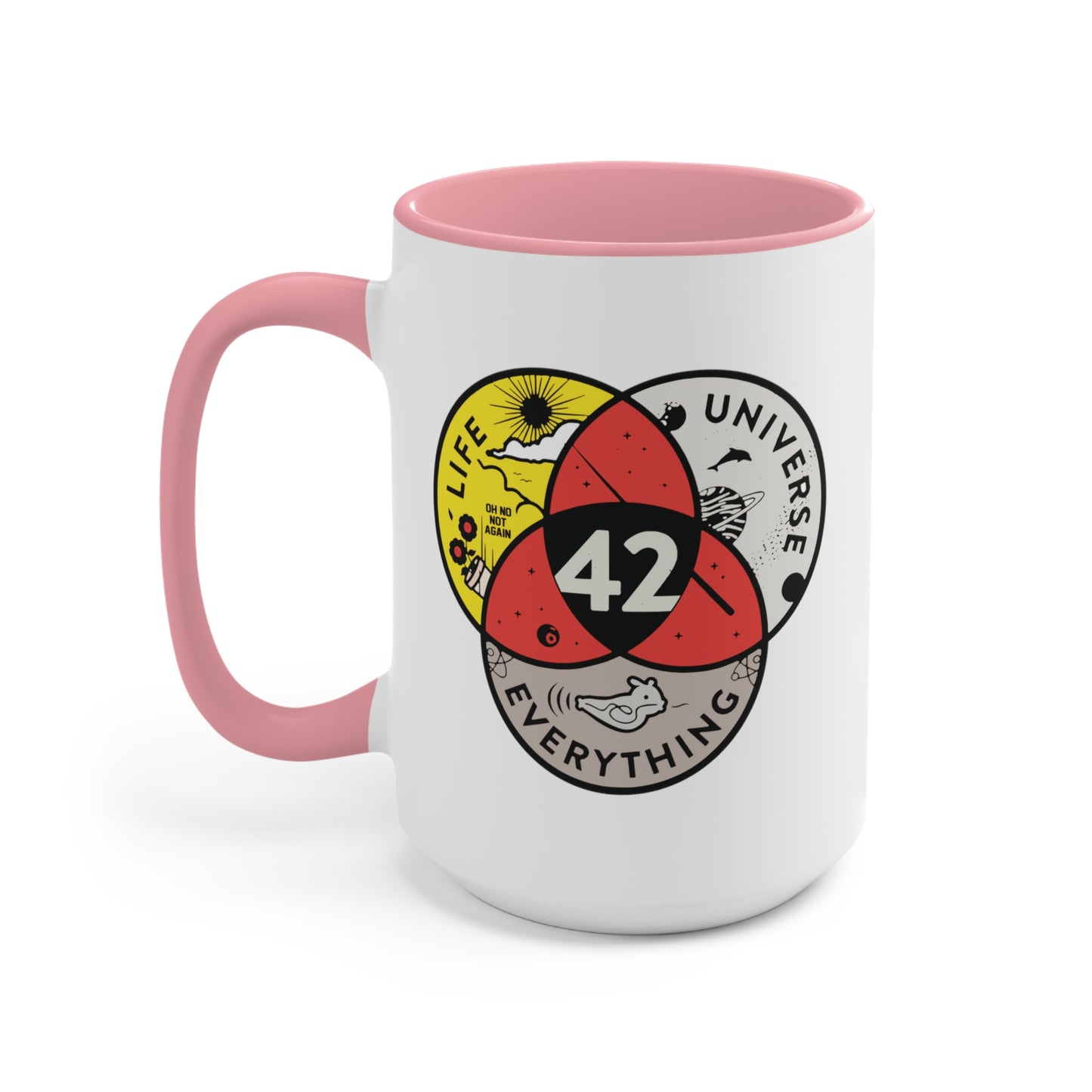 42 ~ The Answer to Life, the Universe, and Everything COFFEE MUG 11oz / 15oz