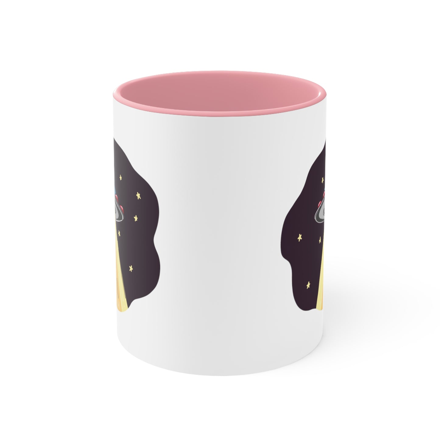 UFO Cat Alien Abduction COFFEE MUG 11oz / 15oz