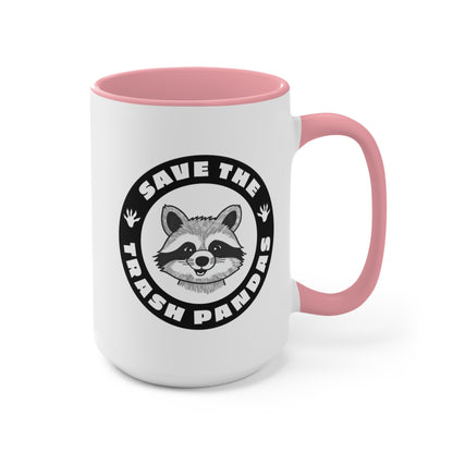 Save the Trash Pandas COFFEE MUG 11oz / 15oz