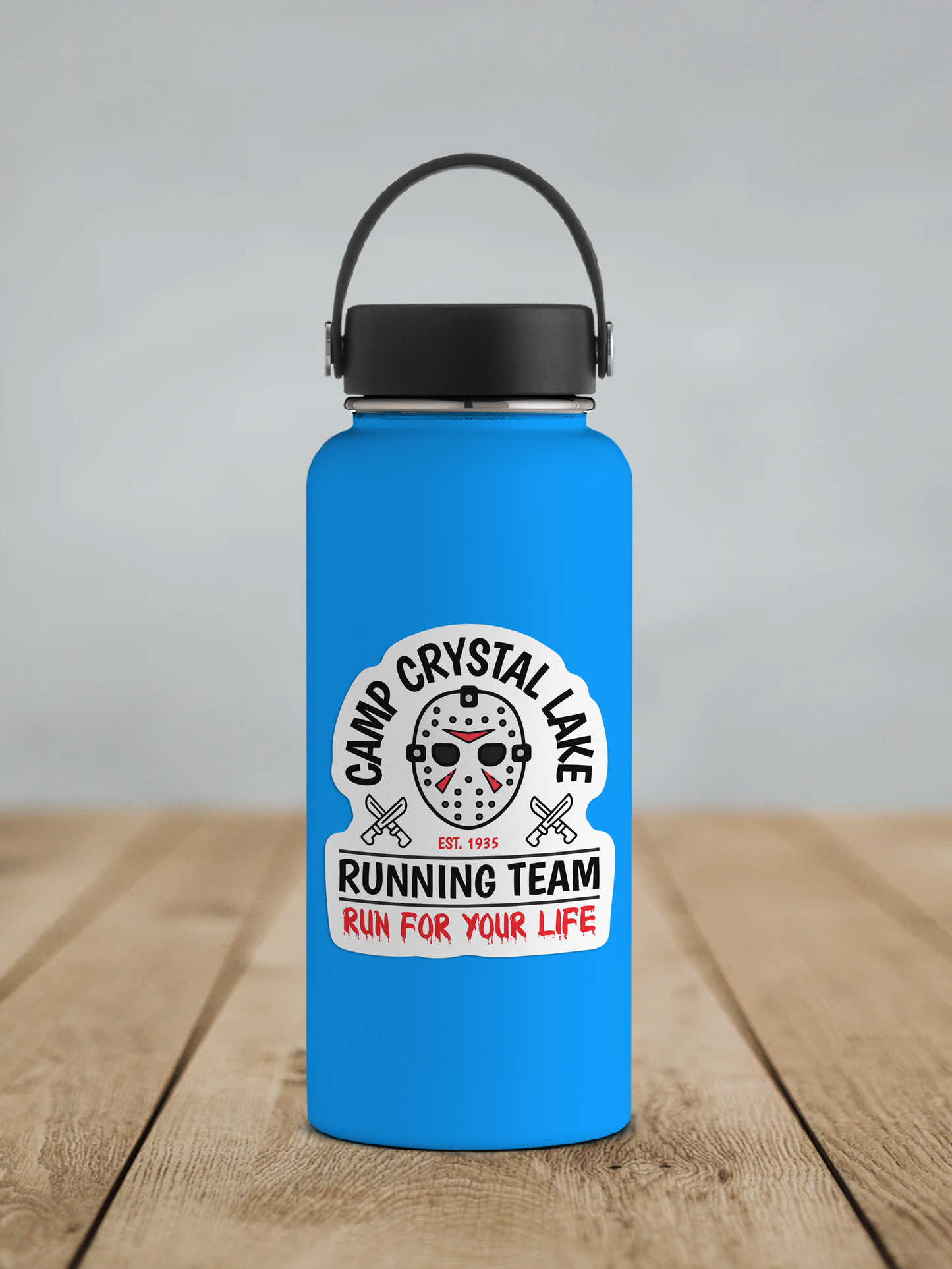 Camp Crystal Lake Running Club STICKER OR MAGNET