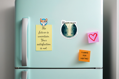 Visit Diagon Alley STICKER OR MAGNET