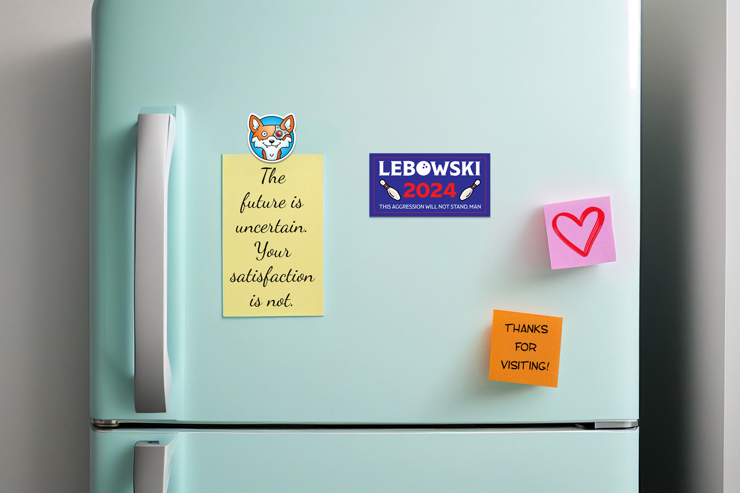 Lebowski 2024 STICKER OR MAGNET