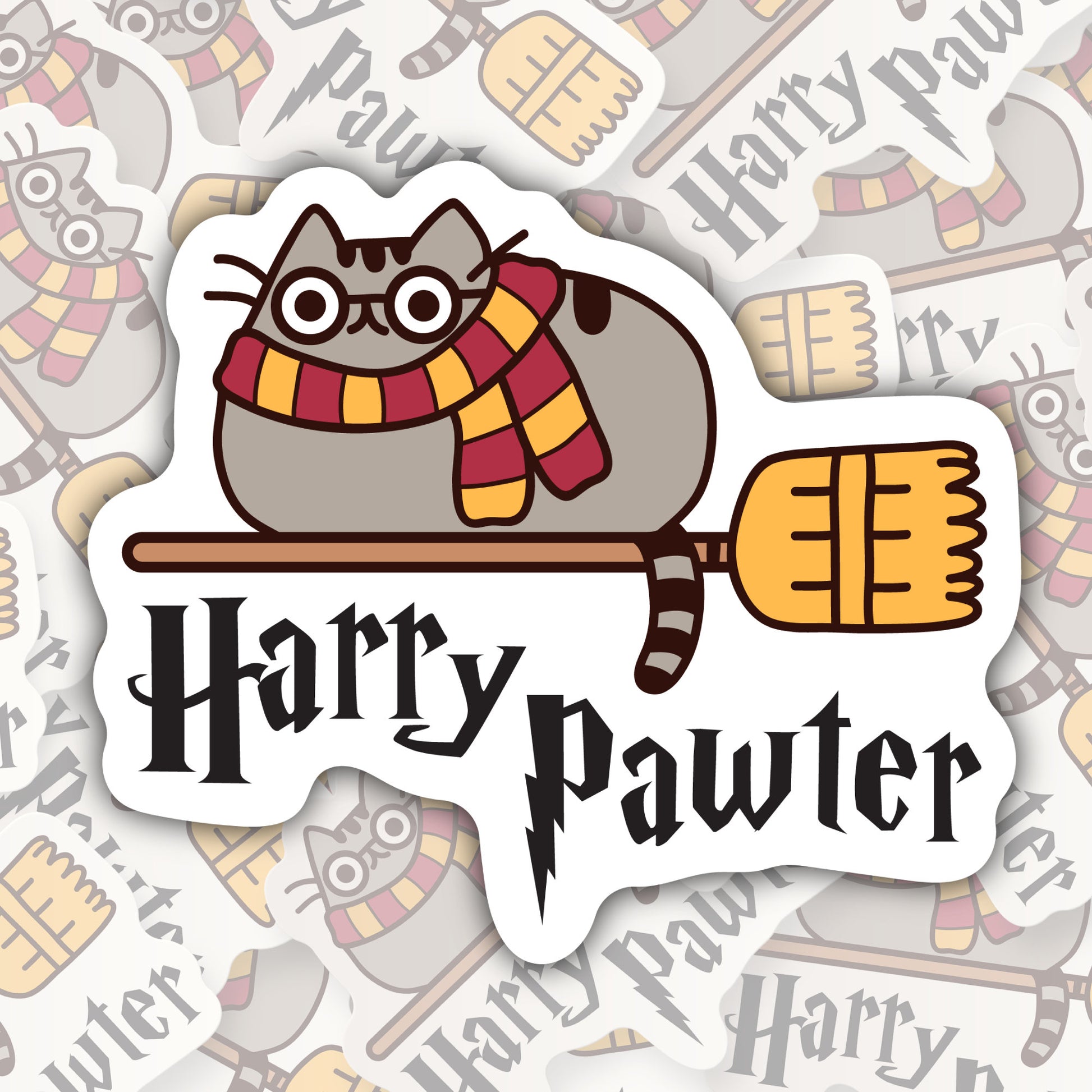 Harry Pawter * STICKER OR MAGNET * Die-Cut | Vinyl | Decal | Waterproof | Weatherproof