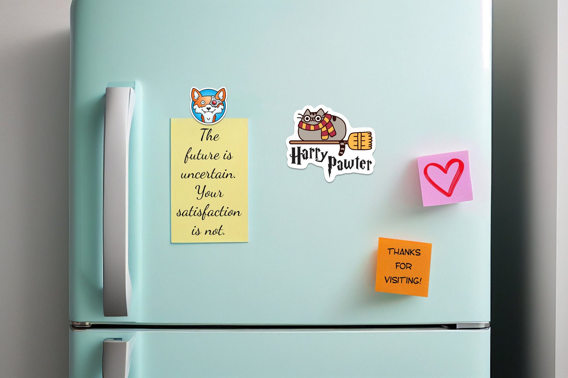 Harry Pawter * STICKER OR MAGNET * Die-Cut | Vinyl | Decal | Waterproof | Weatherproof