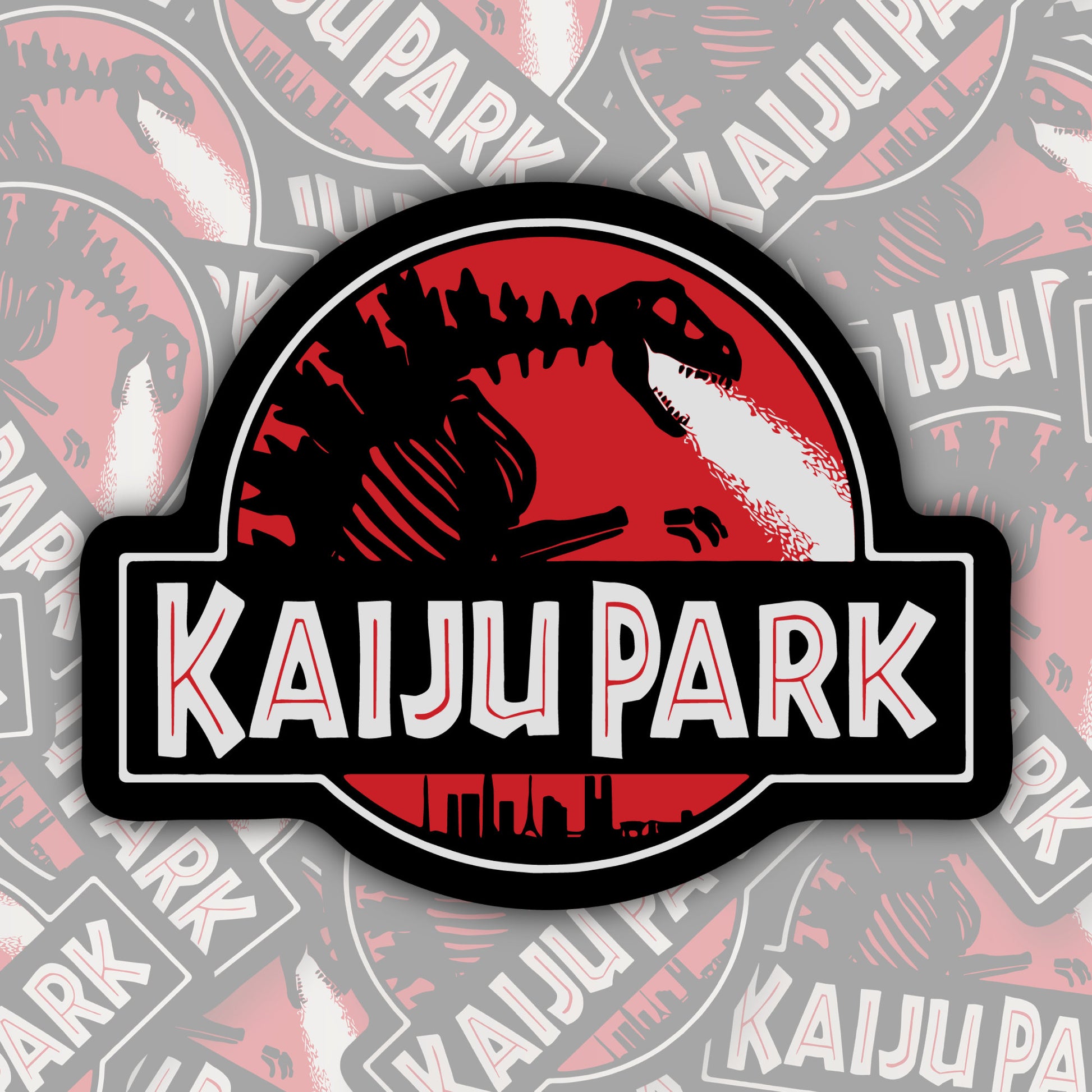 Kaiju Park * STICKER OR MAGNET * Die-Cut | Vinyl | Decal | Waterproof | Weatherproof