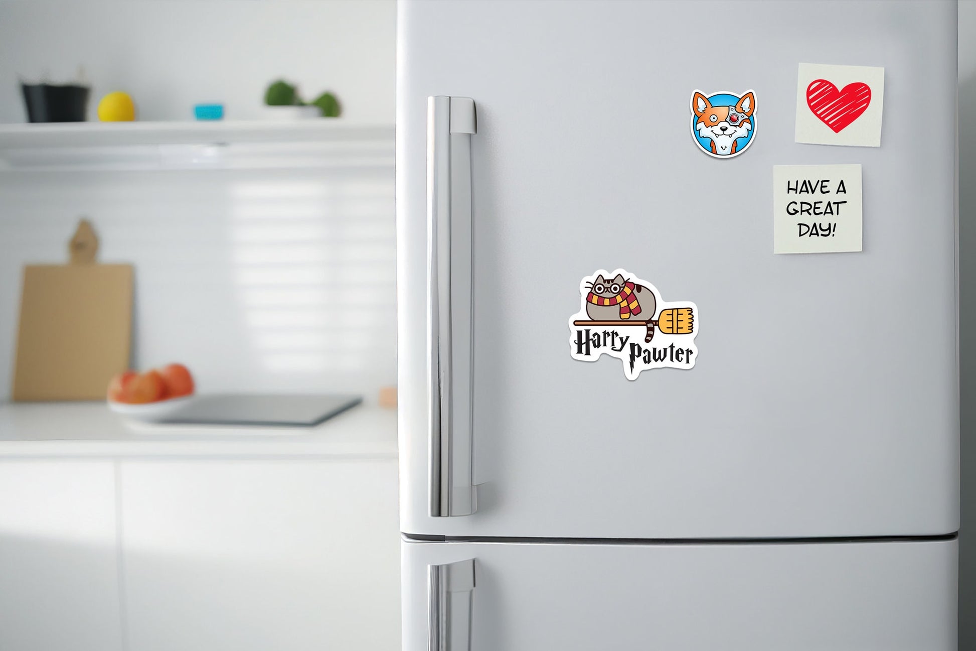 Harry Pawter * STICKER OR MAGNET * Die-Cut | Vinyl | Decal | Waterproof | Weatherproof