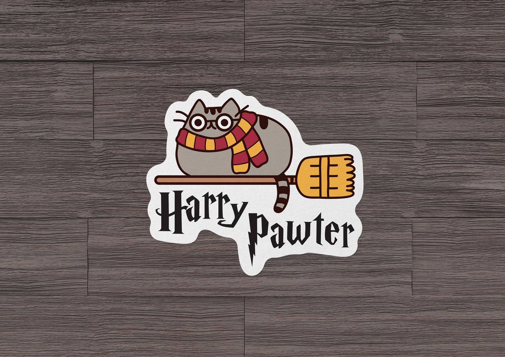 Harry Pawter * STICKER OR MAGNET * Die-Cut | Vinyl | Decal | Waterproof | Weatherproof