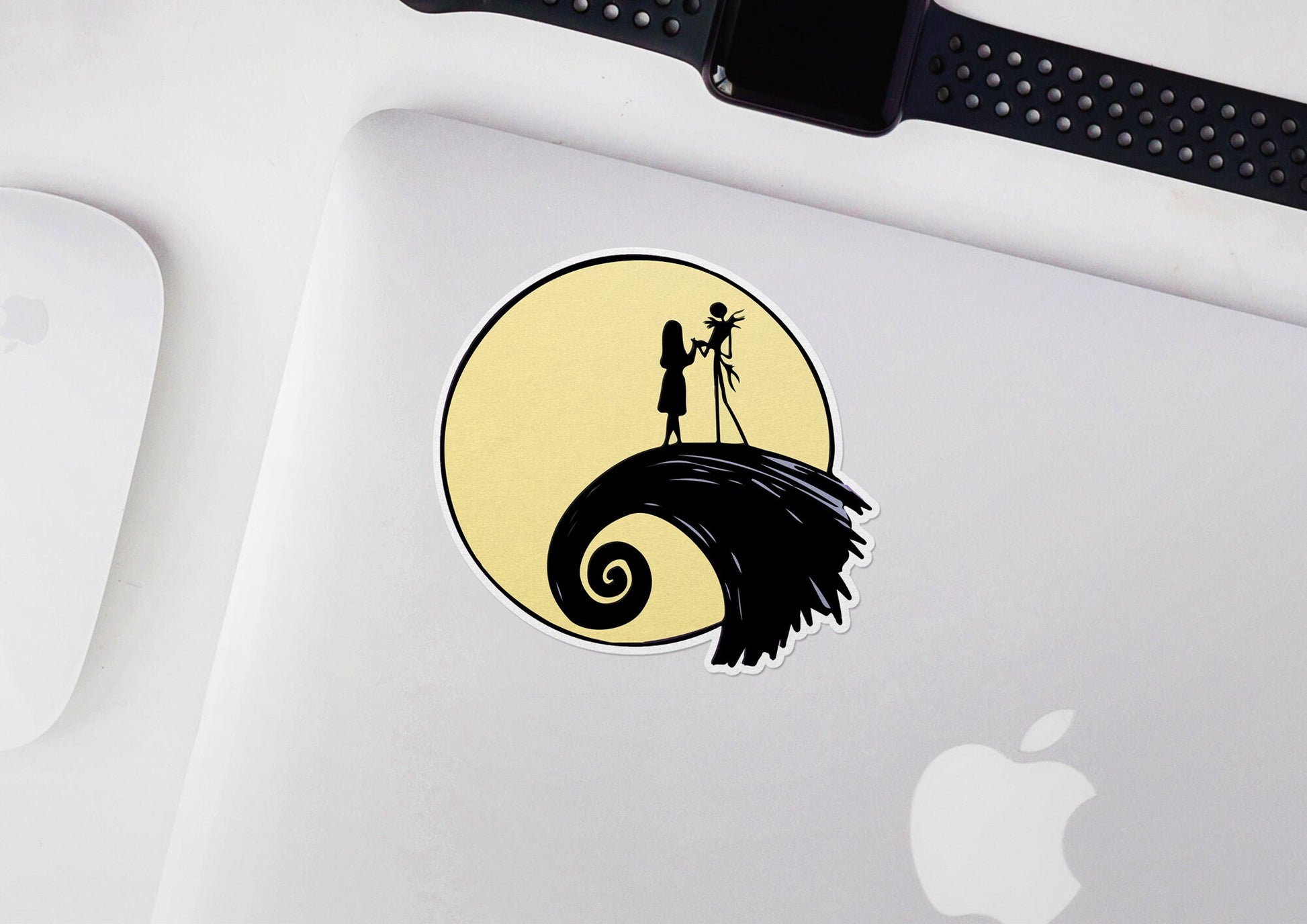 Jack & Sally ~ The Nightmare Before Christmas * STICKER OR MAGNET * Die-Cut | Vinyl | Decal | Waterproof | Weatherproof