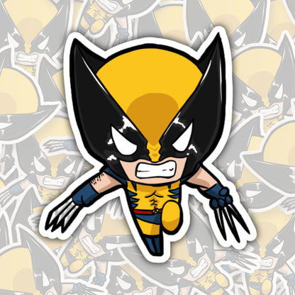 Wolverine * STICKER OR MAGNET * Die-Cut | Vinyl | Decal | Waterproof | Weatherproof