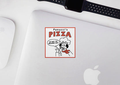 Panucci's Pizza STICKER Die-Cut | Vinyl | Decal | Waterproof | Weatherproof