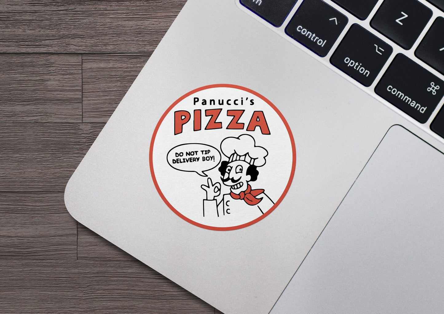 Panucci's Pizza STICKER Die-Cut | Vinyl | Decal | Waterproof | Weatherproof