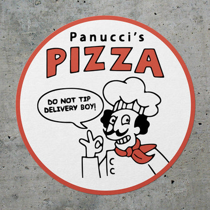 Panucci's Pizza STICKER Die-Cut | Vinyl | Decal | Waterproof | Weatherproof