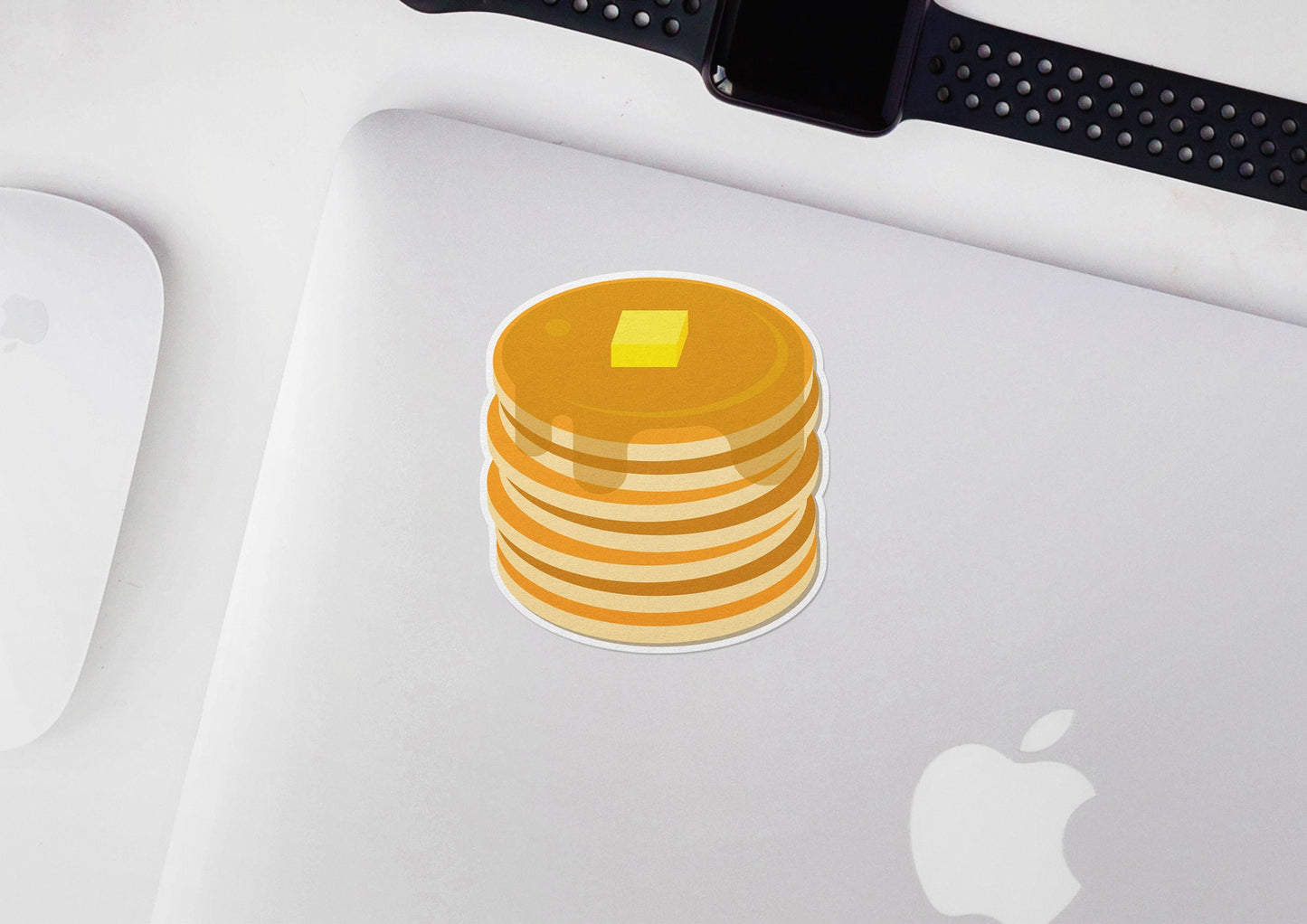 Stack of Pancakes * STICKER OR MAGNET * Die-Cut | Vinyl | Decal | Waterproof | Weatherproof