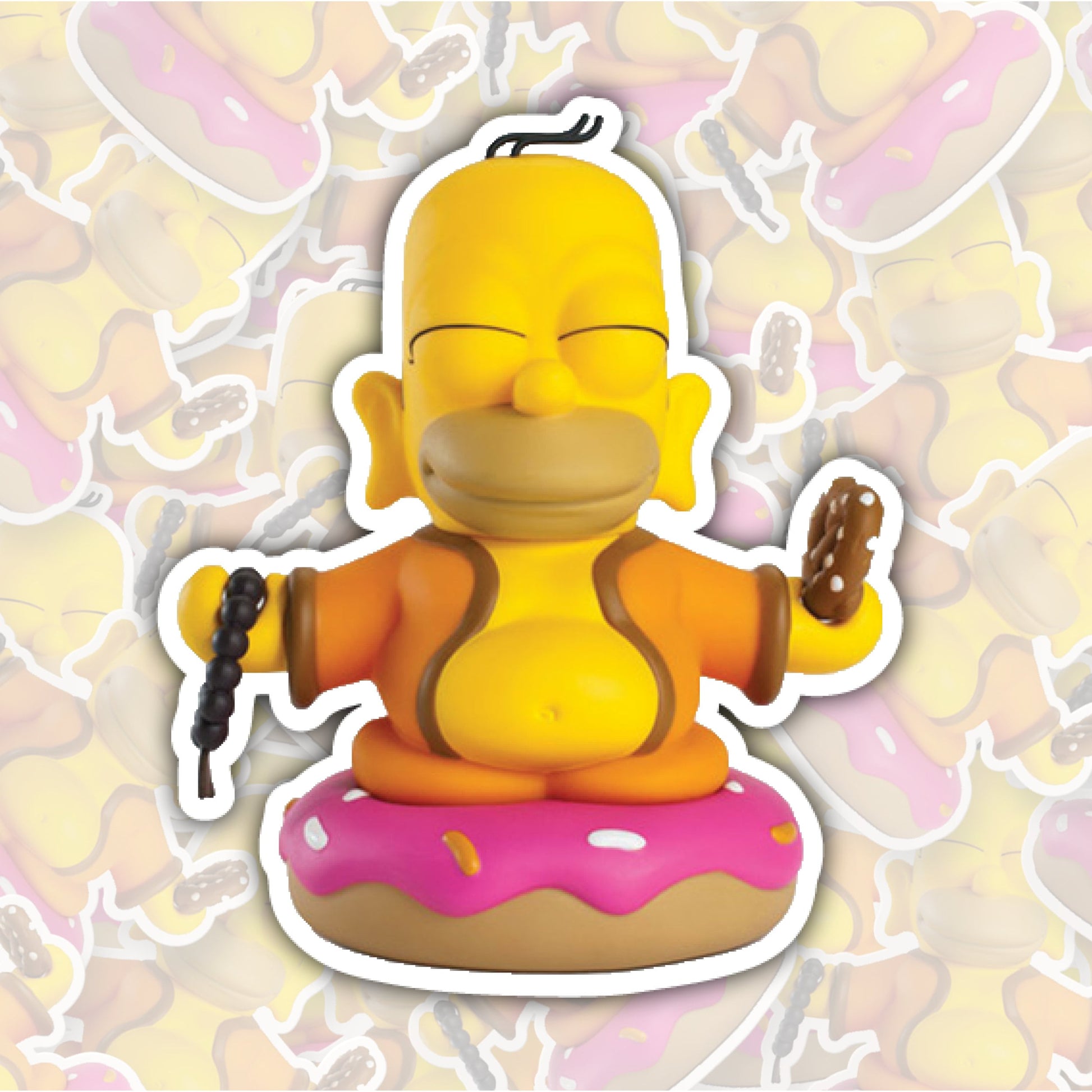 Homer Buddha * STICKER OR MAGNET * Die-Cut | Vinyl | Decal | Waterproof | Weatherproof