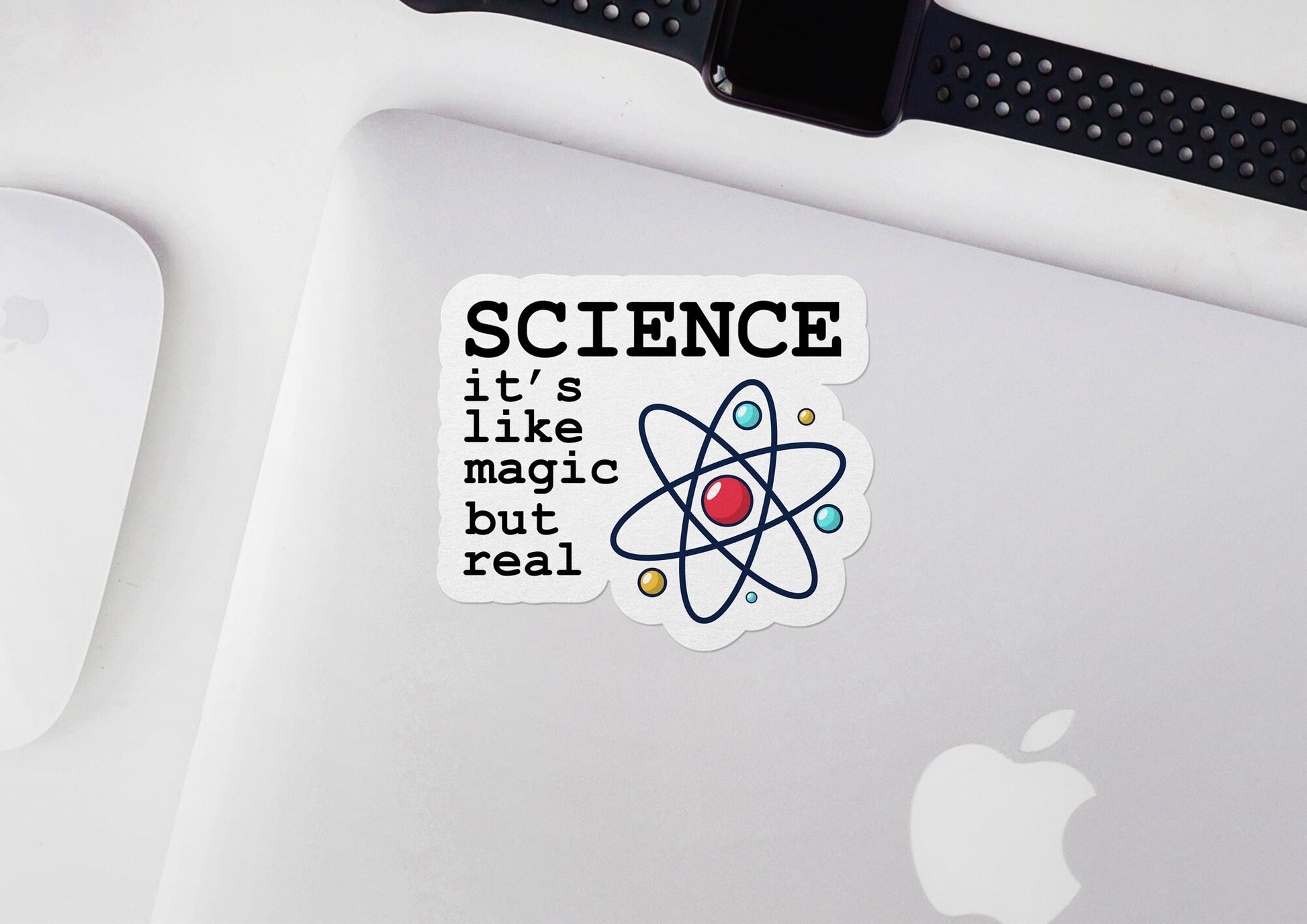 Science It's Like Magic But Real * STICKER OR MAGNET * Die-Cut | Vinyl | Decal | Waterproof | Weatherproof