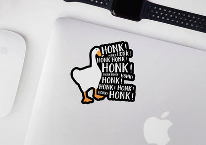 Honk Honk Goose * STICKER OR MAGNET * Die-Cut | Vinyl | Decal | Waterproof | Weatherproof