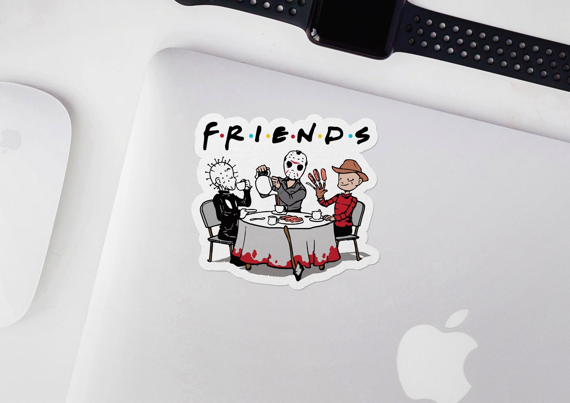 Horror Friends * STICKER OR MAGNET * Die-Cut | Vinyl | Decal | Waterproof | Weatherproof