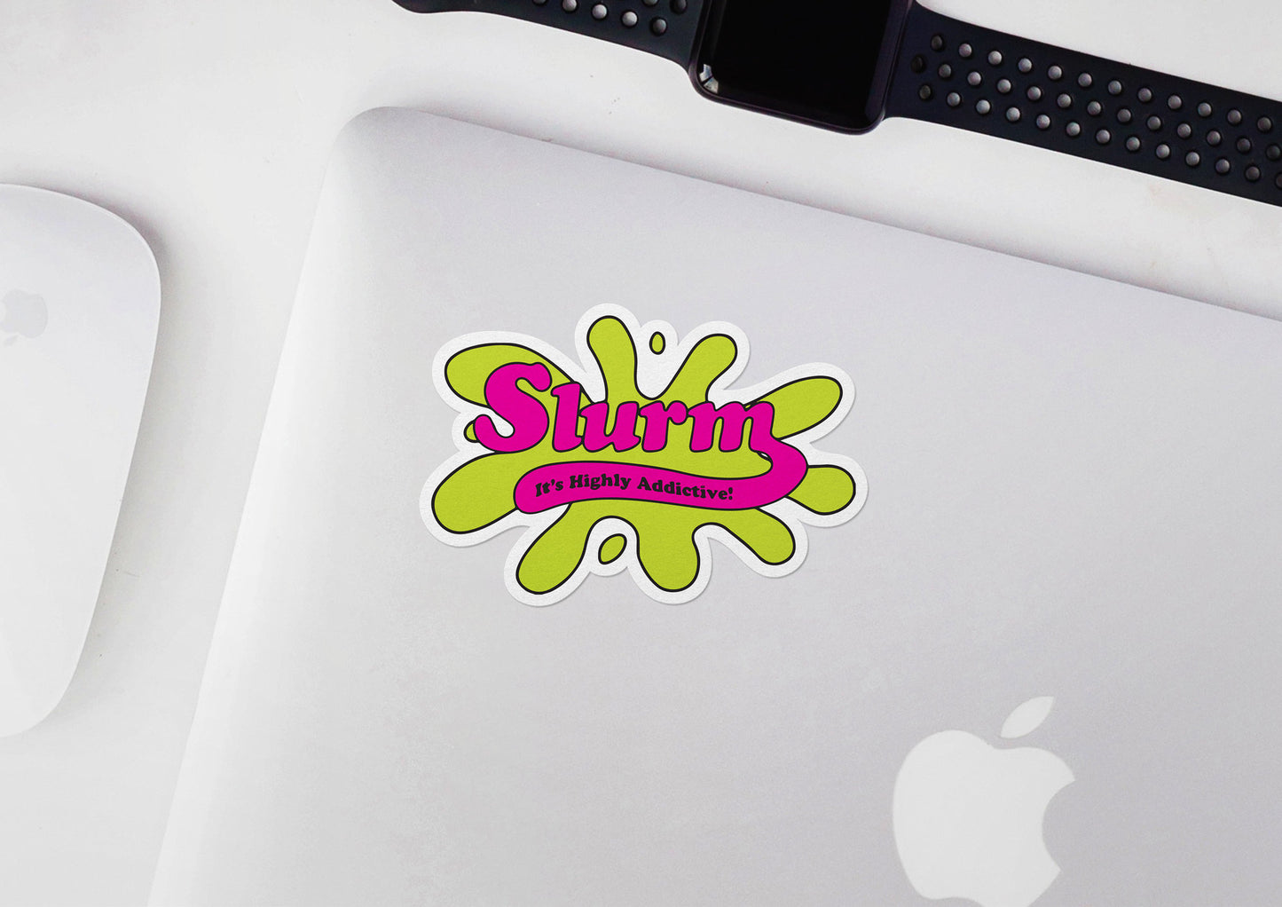 Slurm * STICKER OR MAGNET * Die-Cut | Vinyl | Decal | Waterproof | Weatherproof