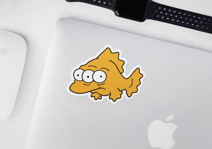 Blinky the Three-Eyed Fish * STICKER OR MAGNET * Die-Cut | Vinyl | Decal | Waterproof | Weatherproof