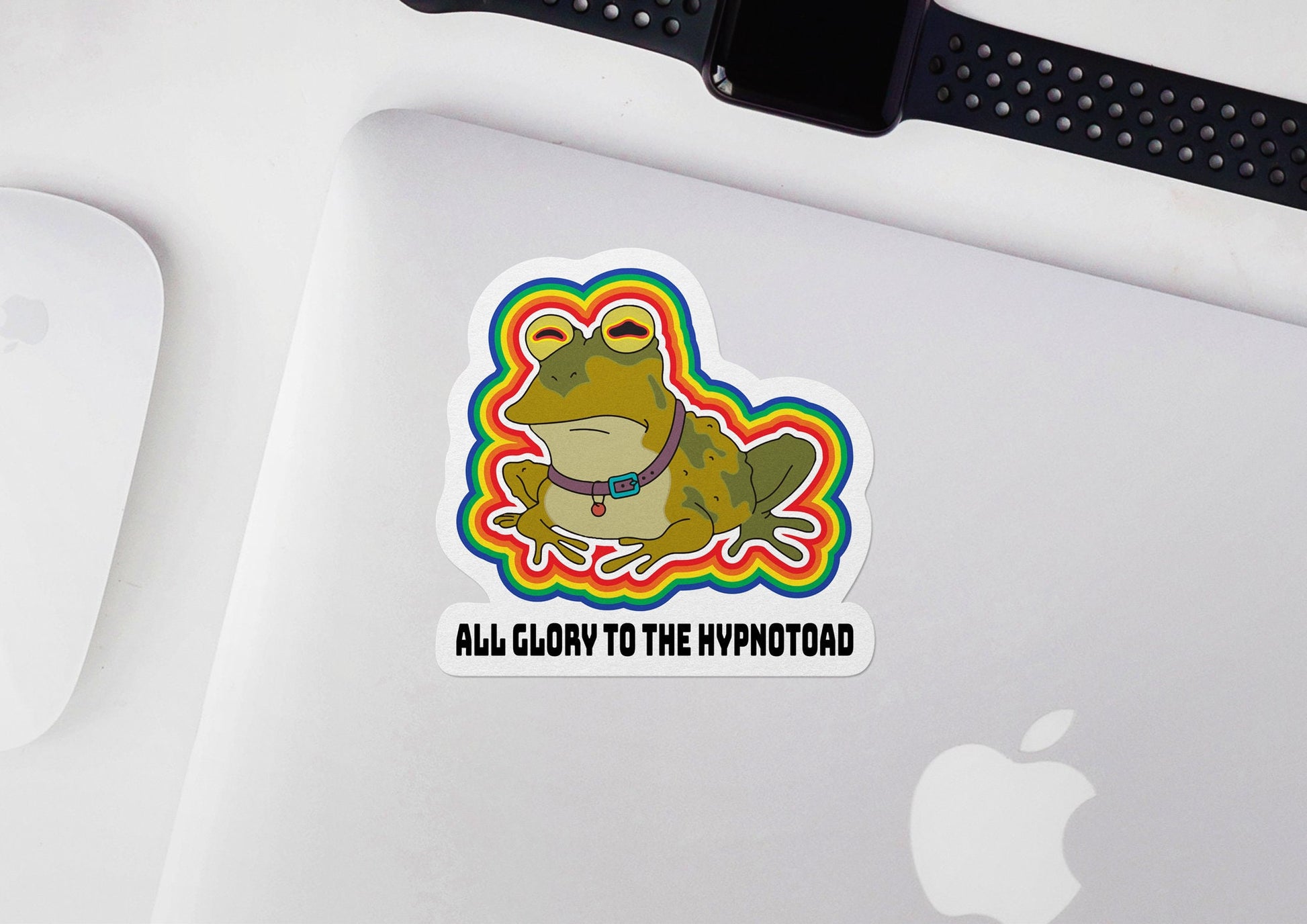 All Glory to the Hypnotoad * STICKER OR MAGNET * Die-Cut | Vinyl | Decal | Waterproof | Weatherproof