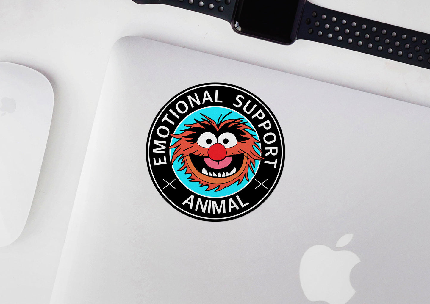 Emotional Support Animal * STICKER OR MAGNET * Die-Cut | Vinyl | Decal | Waterproof | Weatherproof