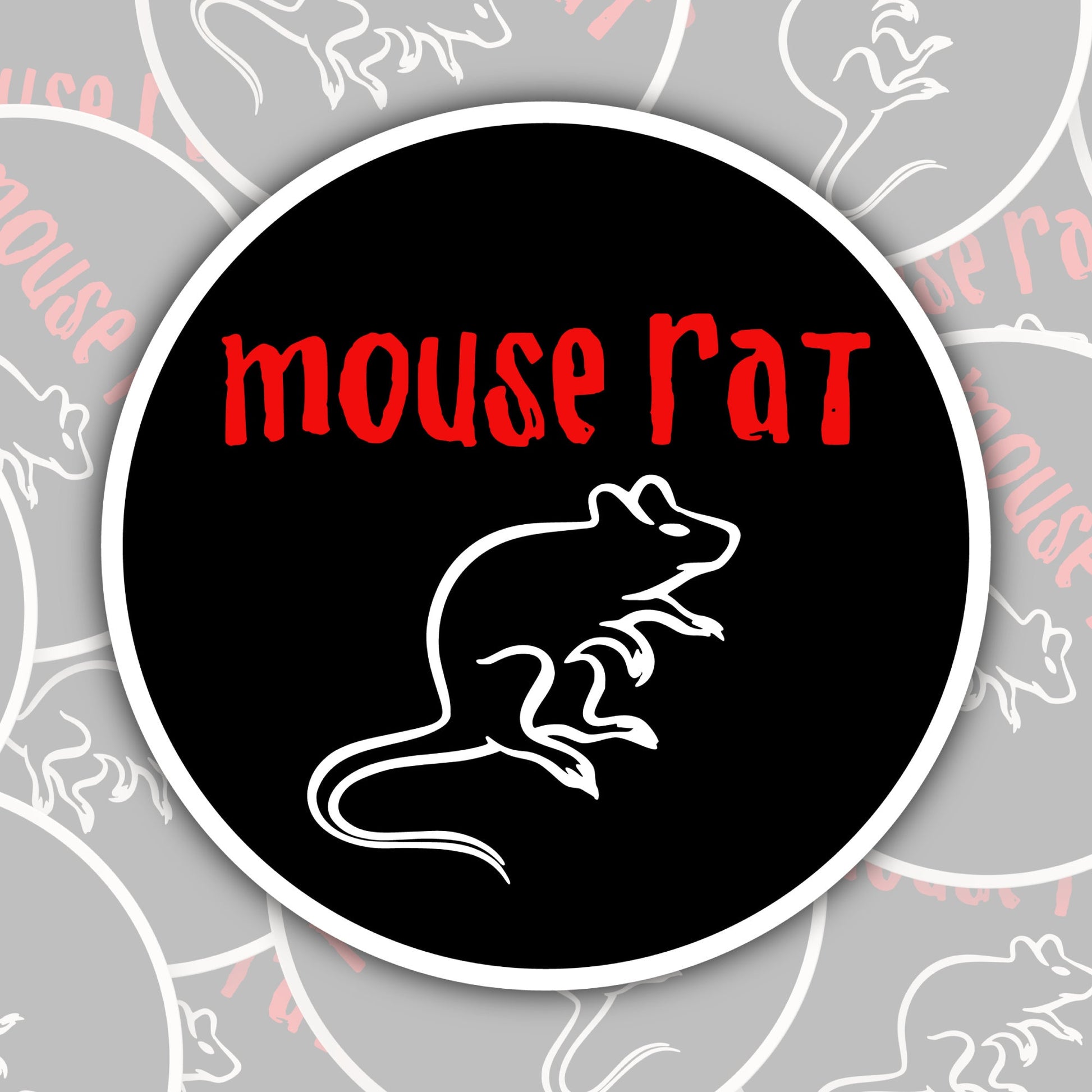 Mouse Rat * STICKER OR MAGNET * Die-Cut | Vinyl | Decal | Waterproof | Weatherproof