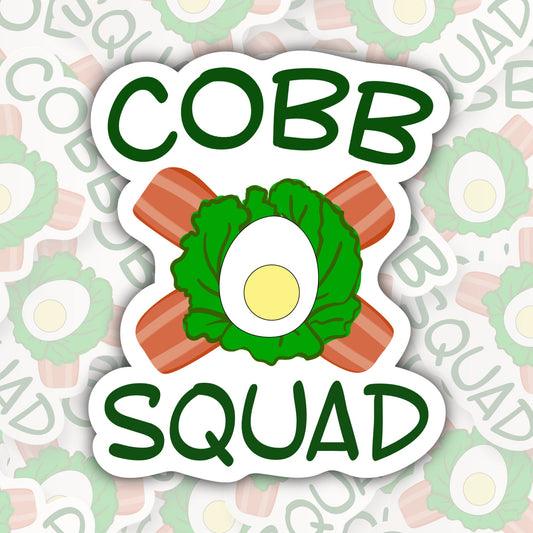 Cobb Squad * STICKER OR MAGNET * Die-Cut | Vinyl | Decal | Waterproof | Weatherproof