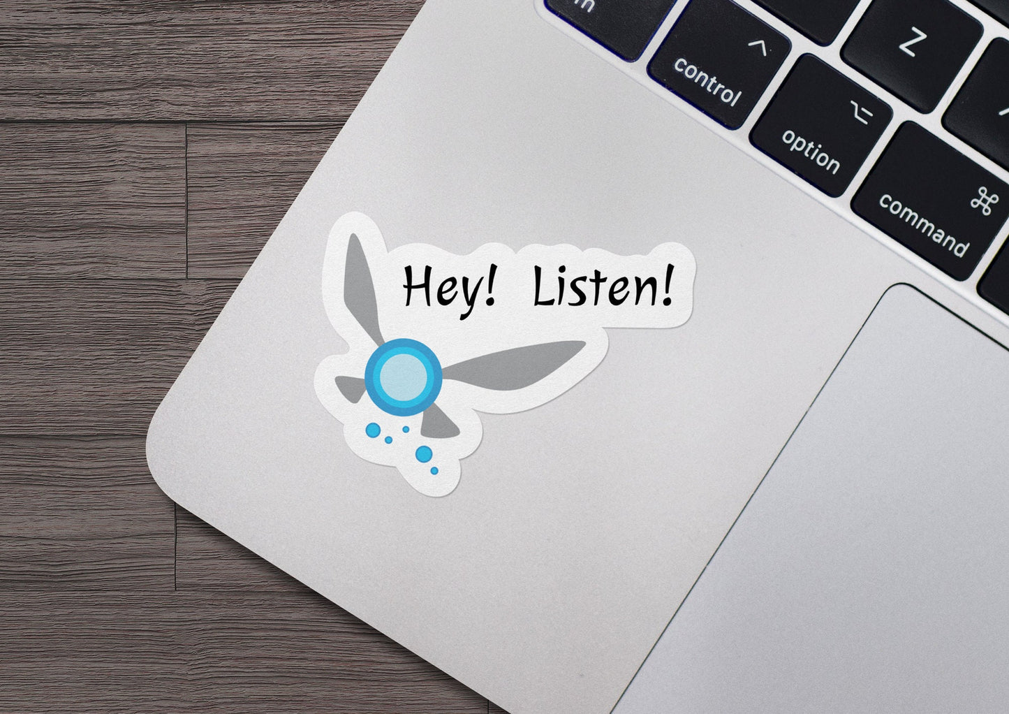 LOZ Navi ~ Hey! Listen! STICKER Die Cut Waterproof Vinyl Sticker