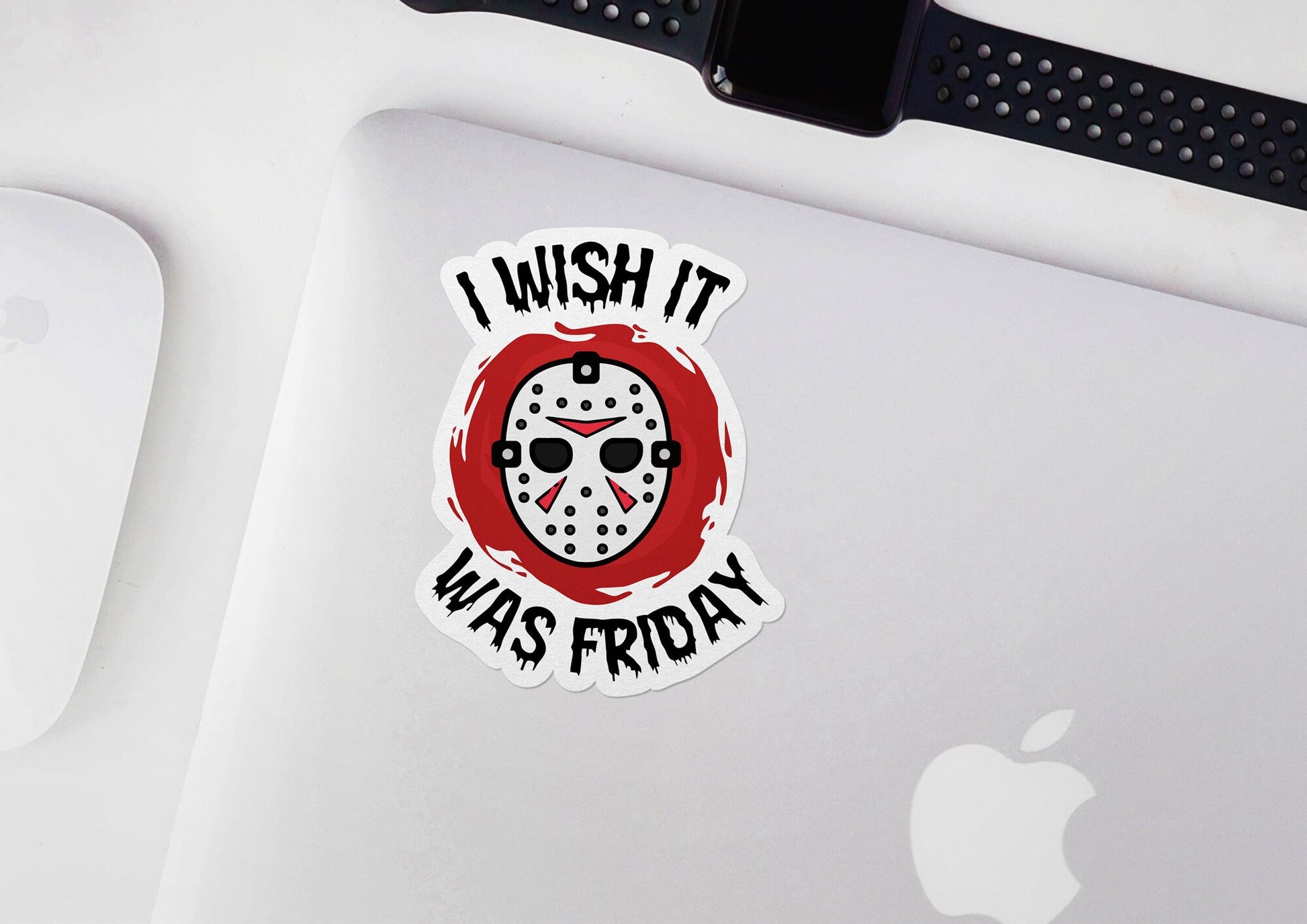 I Wish It Was Friday * STICKER OR MAGNET * Die-Cut | Vinyl | Decal | Waterproof | Weatherproof