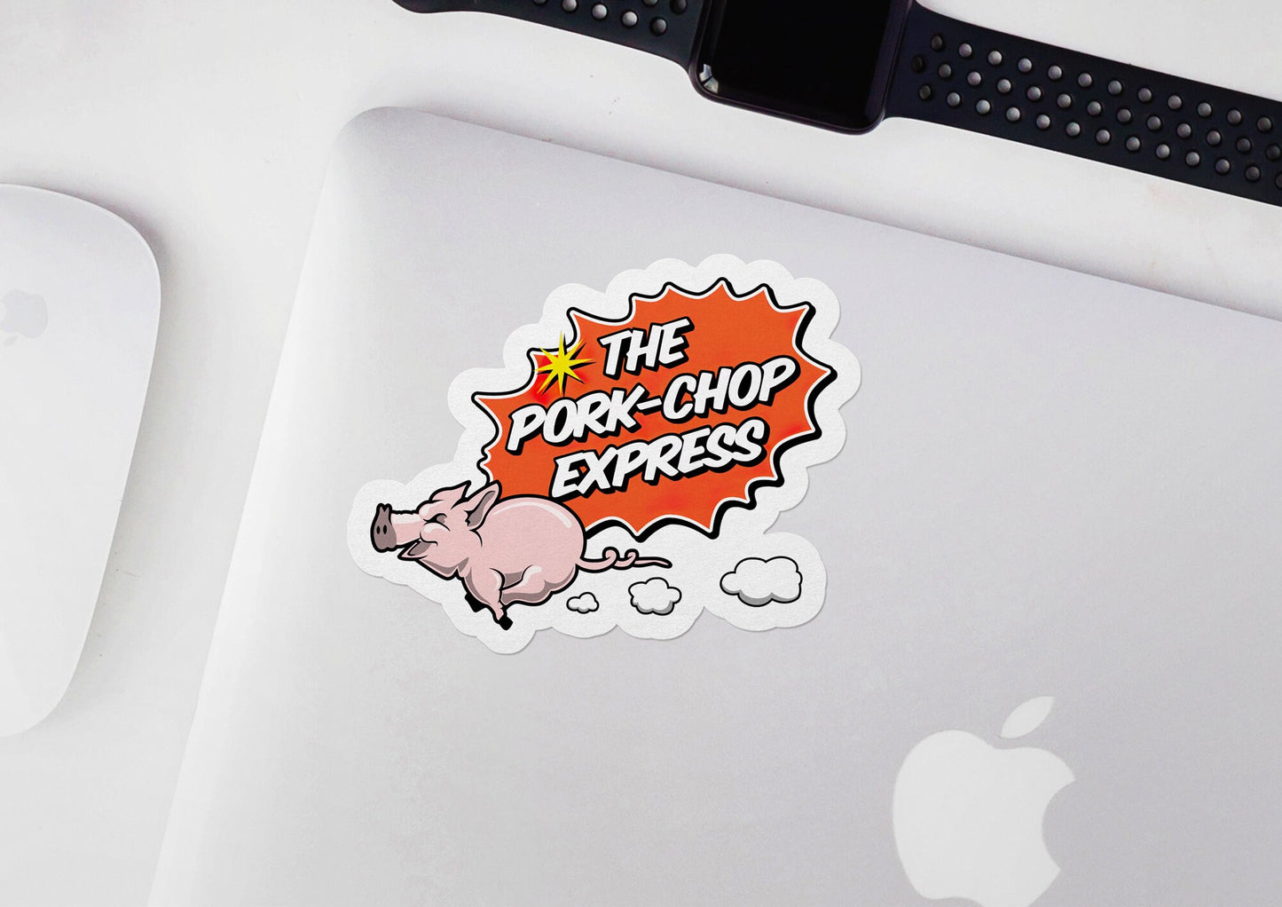 Pork Chop Express * STICKER OR MAGNET * Die-Cut | Vinyl | Decal | Waterproof | Weatherproof