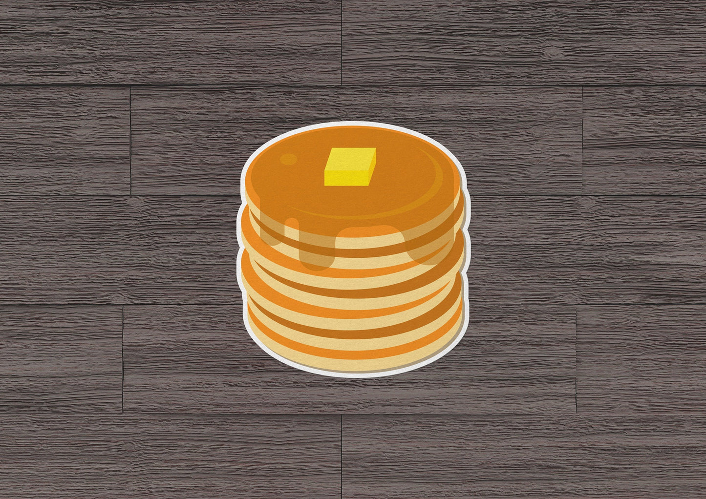 Stack of Pancakes * STICKER OR MAGNET * Die-Cut | Vinyl | Decal | Waterproof | Weatherproof