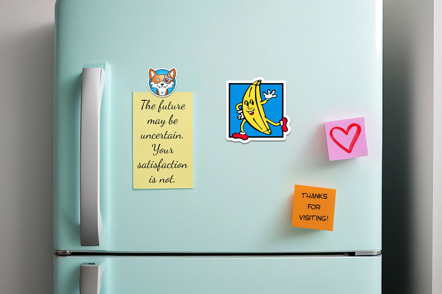 Bluth's Frozen Banana Stand Logo * STICKER OR MAGNET * Die-Cut | Vinyl | Decal | Waterproof | Weatherproof