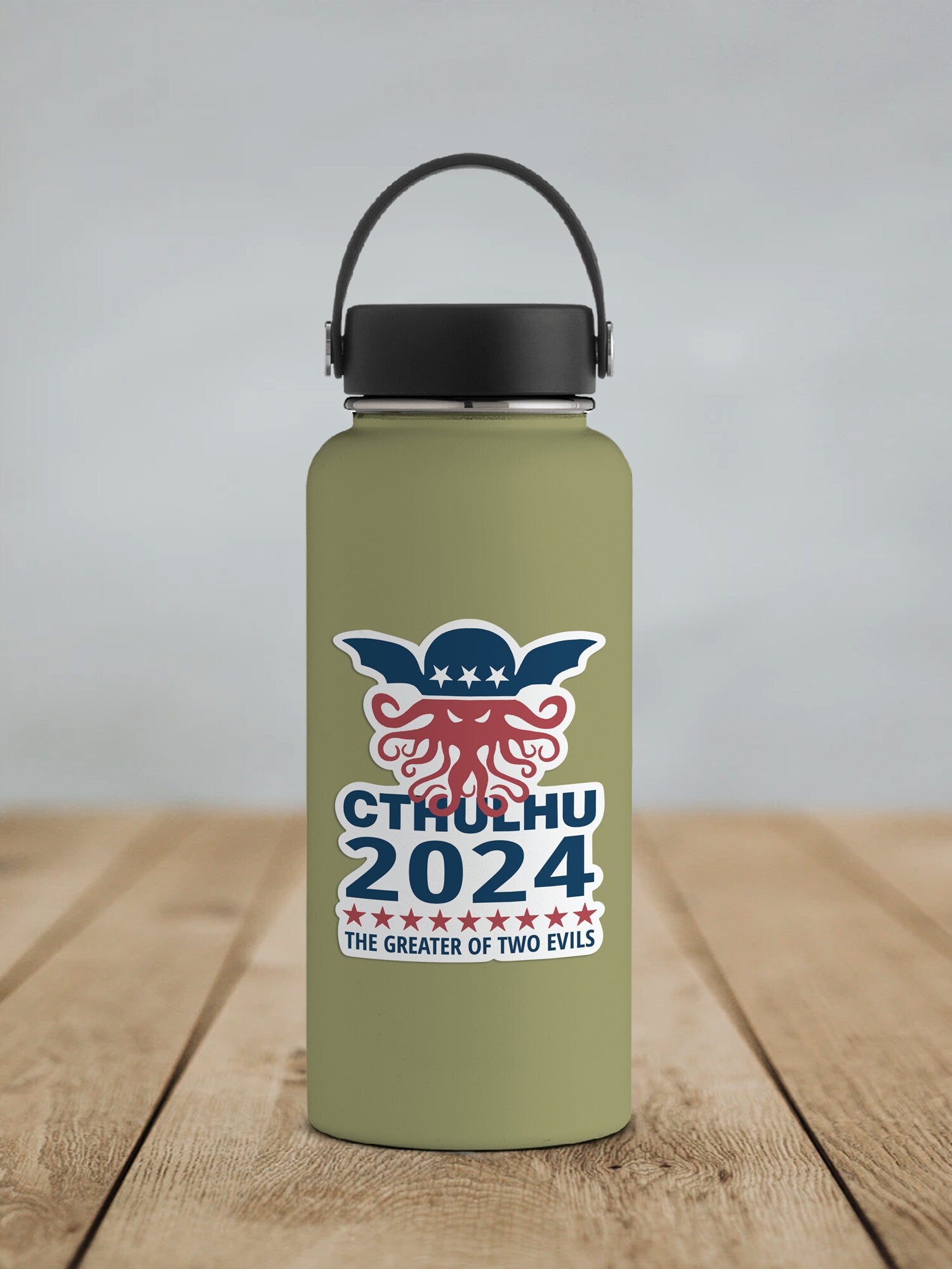 Cthulhu 2024 * STICKER OR MAGNET * Die-Cut | Vinyl | Decal | Waterproof | Weatherproof