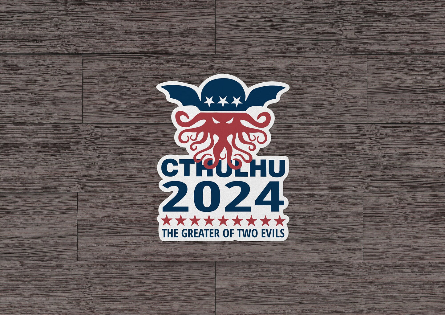 Cthulhu 2024 * STICKER OR MAGNET * Die-Cut | Vinyl | Decal | Waterproof | Weatherproof