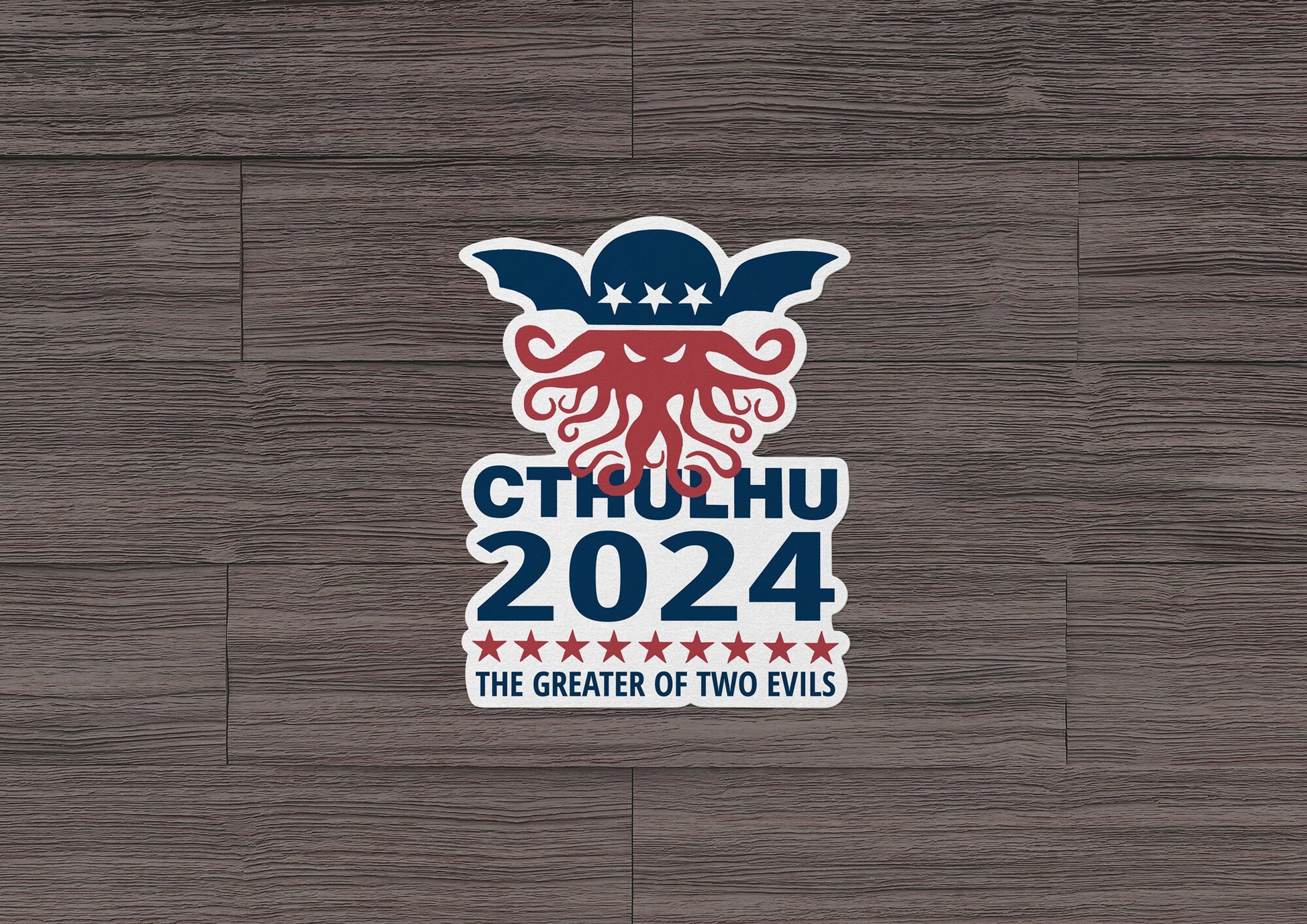 Cthulhu 2024 * STICKER OR MAGNET * Die-Cut | Vinyl | Decal | Waterproof | Weatherproof