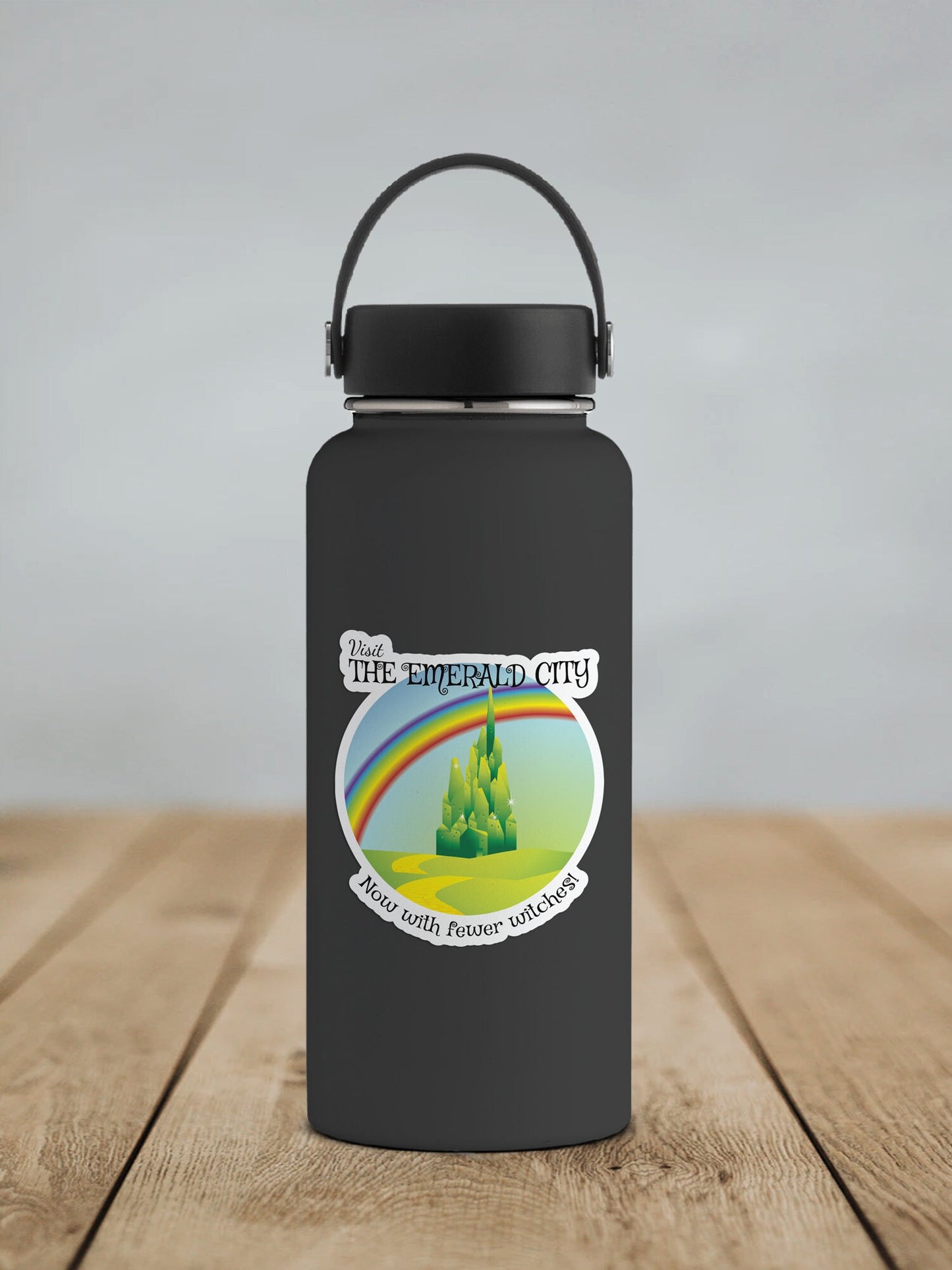 Visit The Emerald City * STICKER OR MAGNET * Die-Cut | Vinyl | Decal | Waterproof | Weatherproof