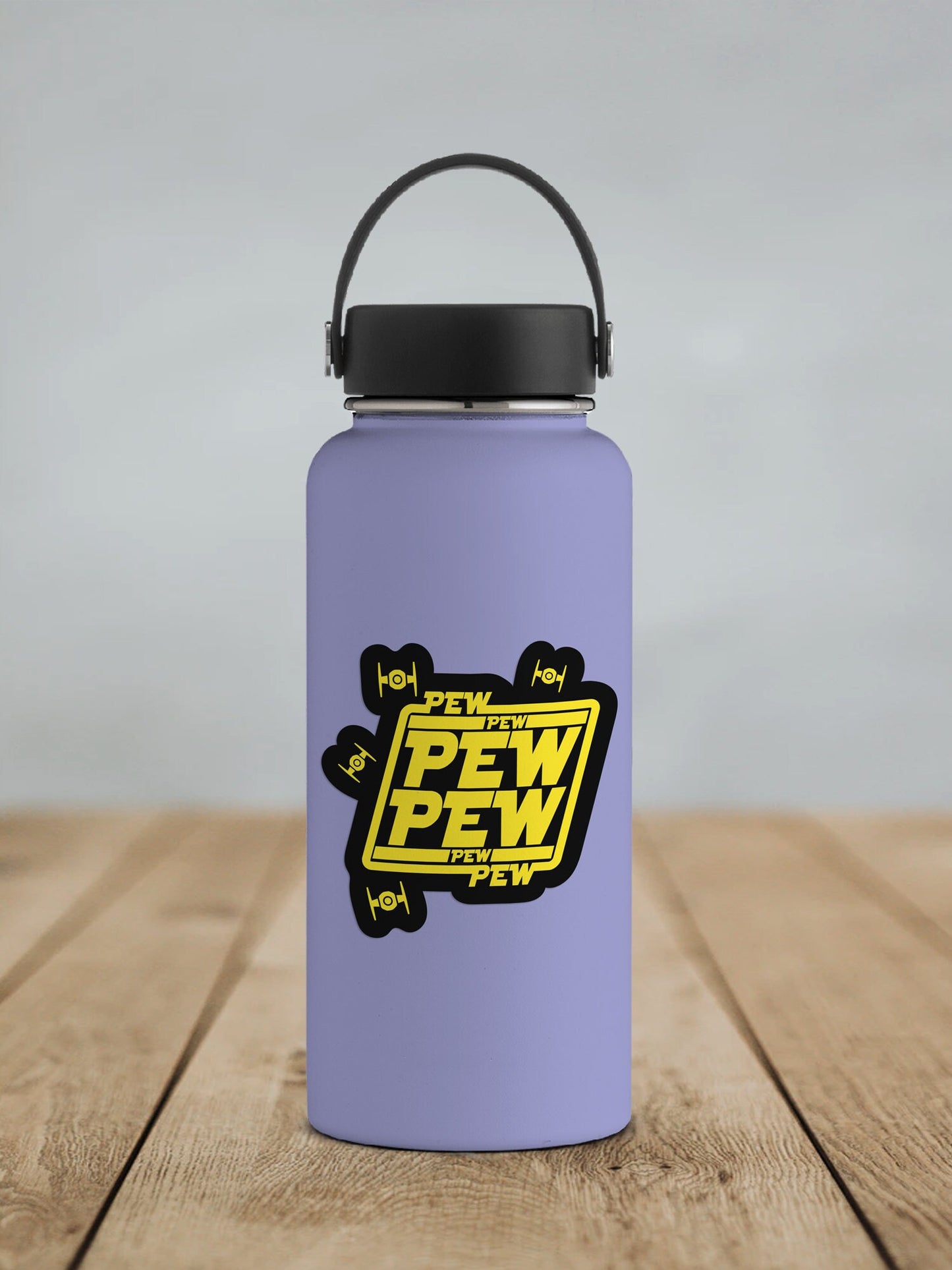 Pew Pew * STICKER OR MAGNET * Die-Cut | Vinyl | Decal | Waterproof | Weatherproof