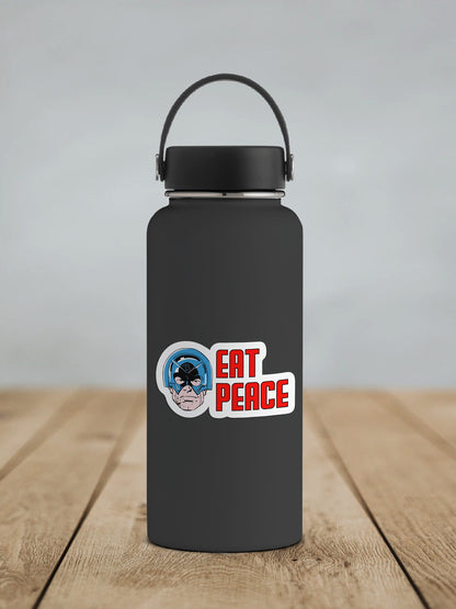 Peacemaker Eat Peace * STICKER OR MAGNET * Die-Cut | Vinyl | Decal | Waterproof | Weatherproof