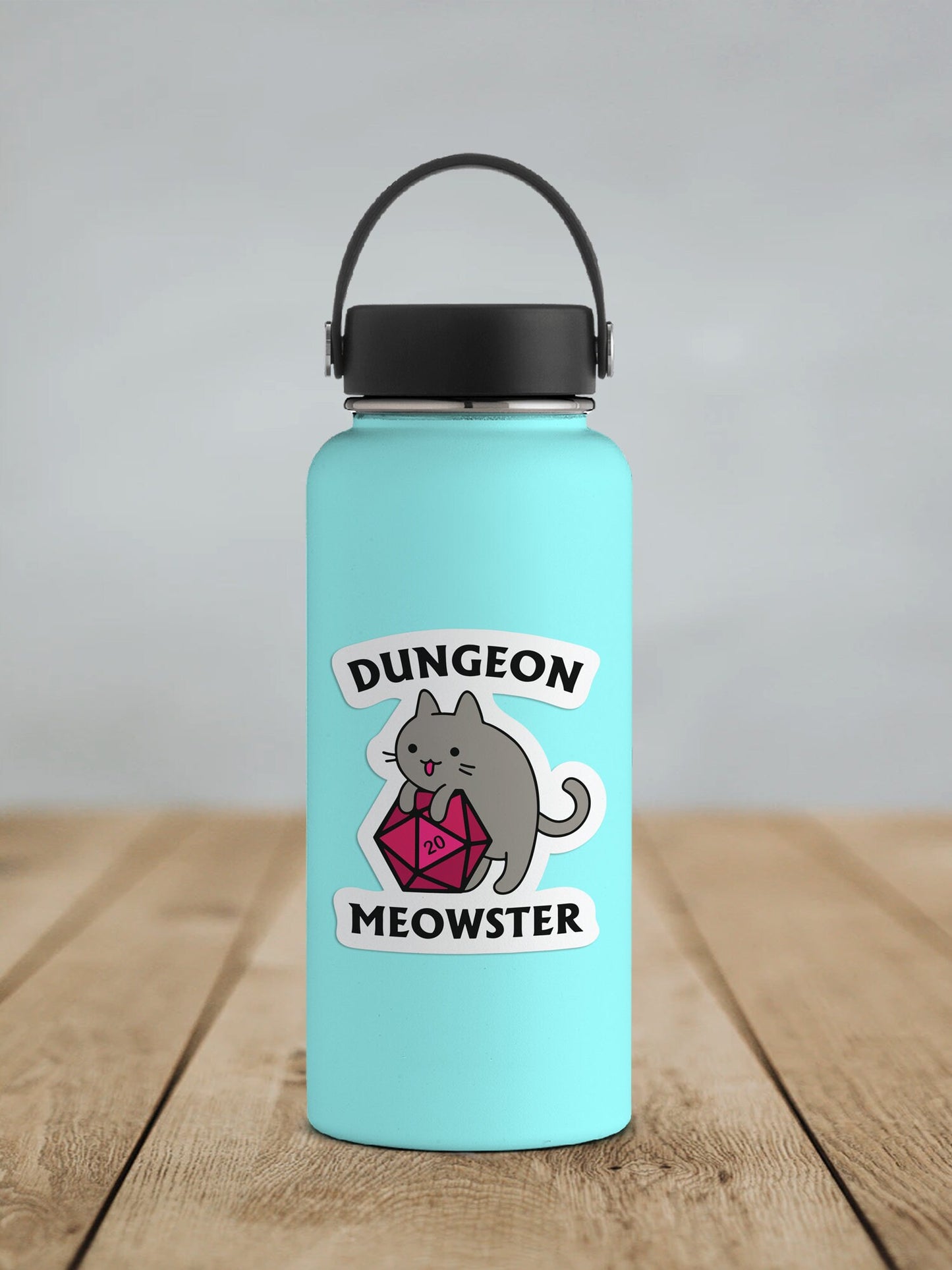 Dungeon Meowster * STICKER OR MAGNET * Die-Cut | Vinyl | Decal | Waterproof | Weatherproof