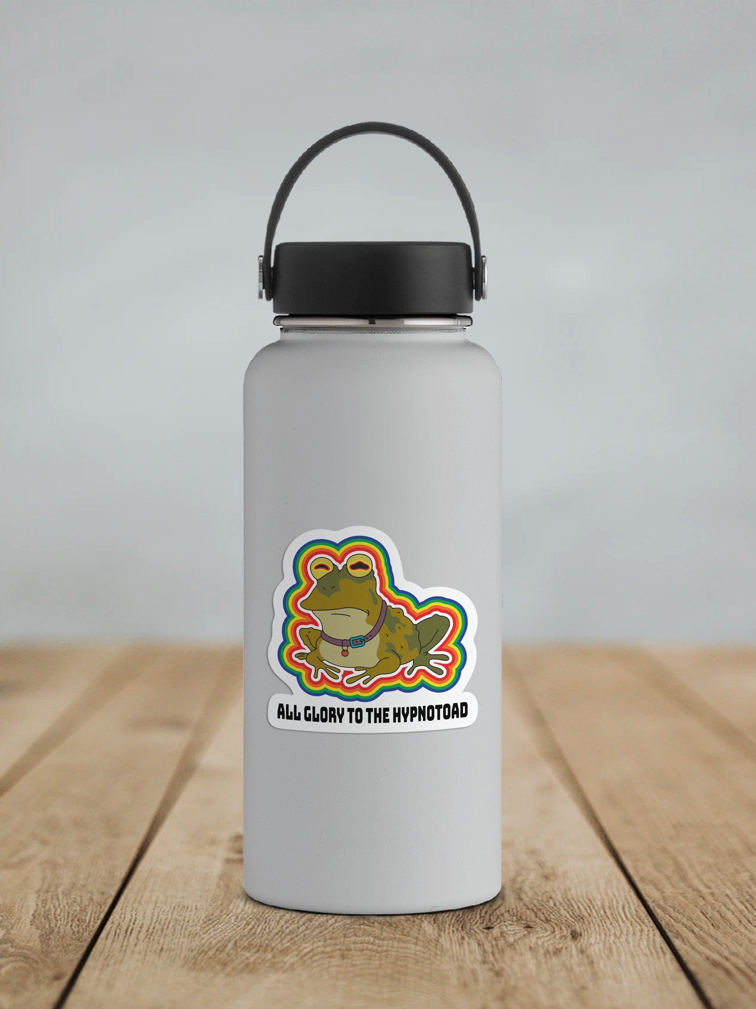 All Glory to the Hypnotoad * STICKER OR MAGNET * Die-Cut | Vinyl | Decal | Waterproof | Weatherproof