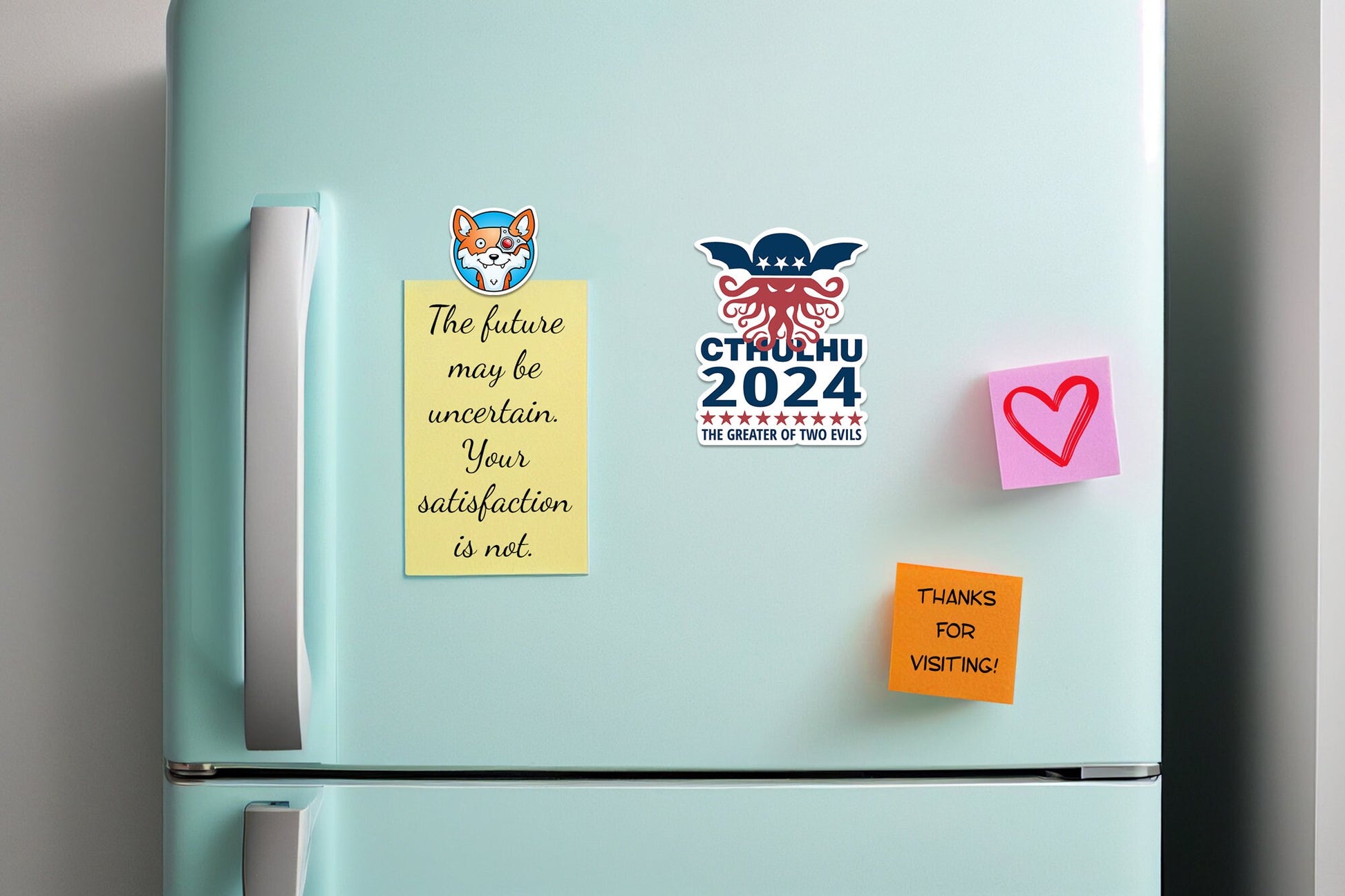 Cthulhu 2024 * STICKER OR MAGNET * Die-Cut | Vinyl | Decal | Waterproof | Weatherproof